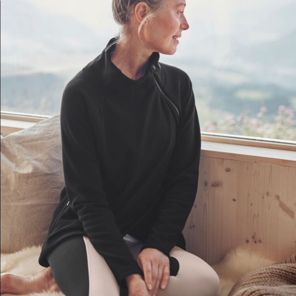 Athleta - Cozy Karma Asym Pullover